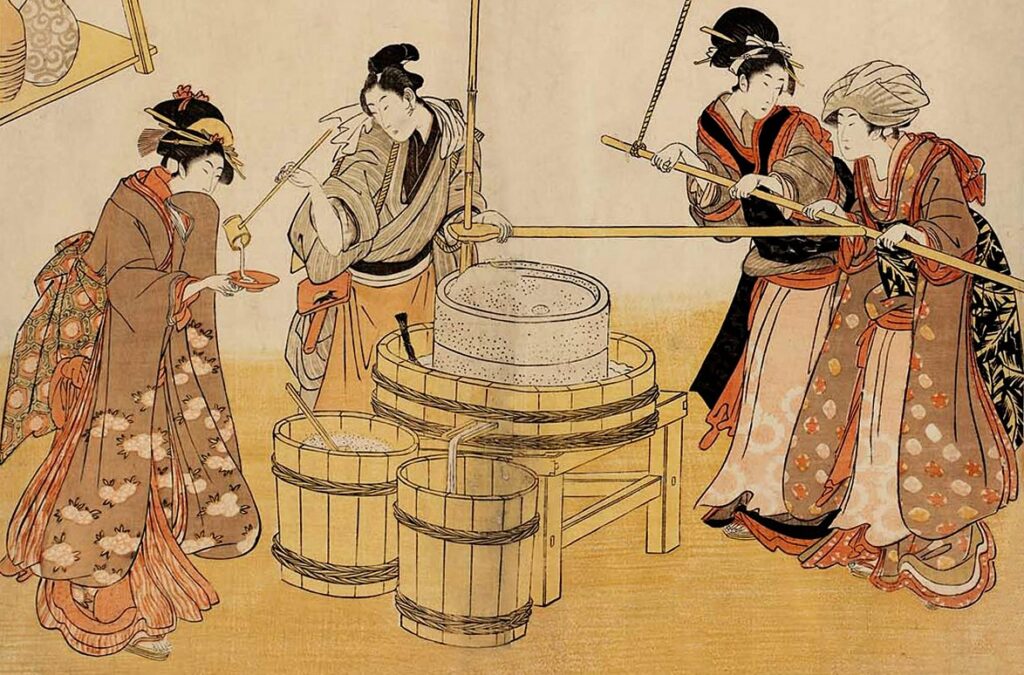 history of sake